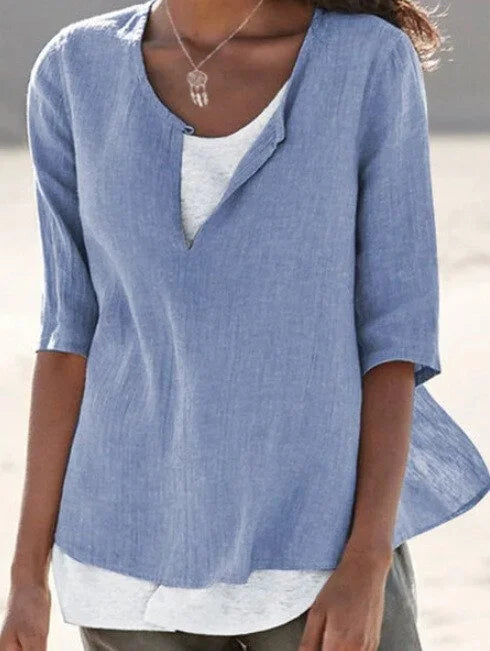 Trendy en elegante winterblouse