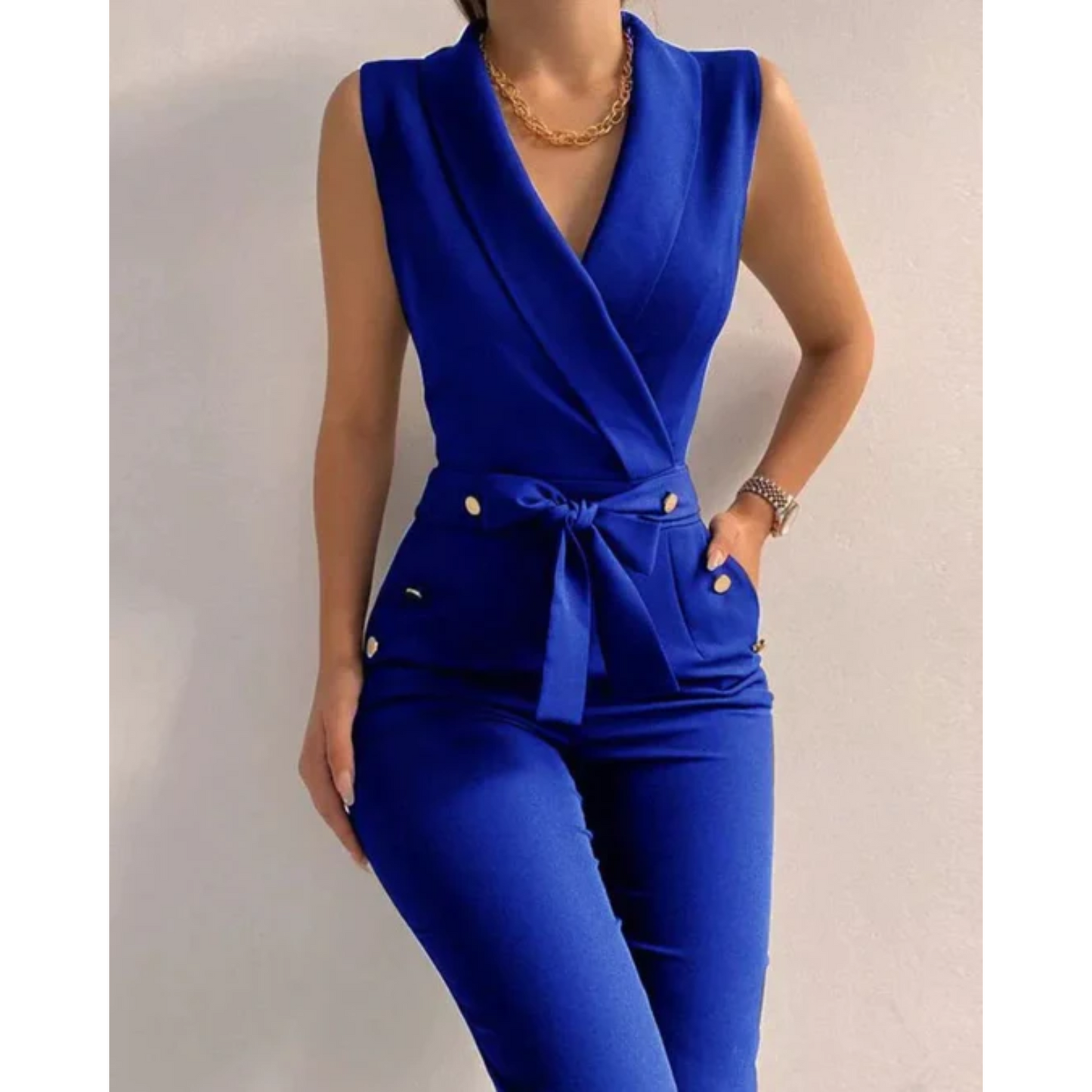 Roxane Ontspannen en Tijdloze Winter Jumpsuit
