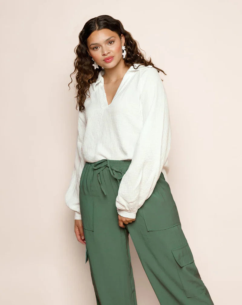 Lisanne | Moeiteloze en trendy winterblouse