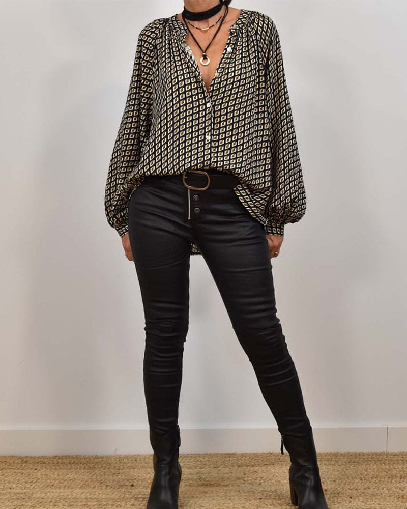 Jean | Casual en Stijlvolle winter Blouse