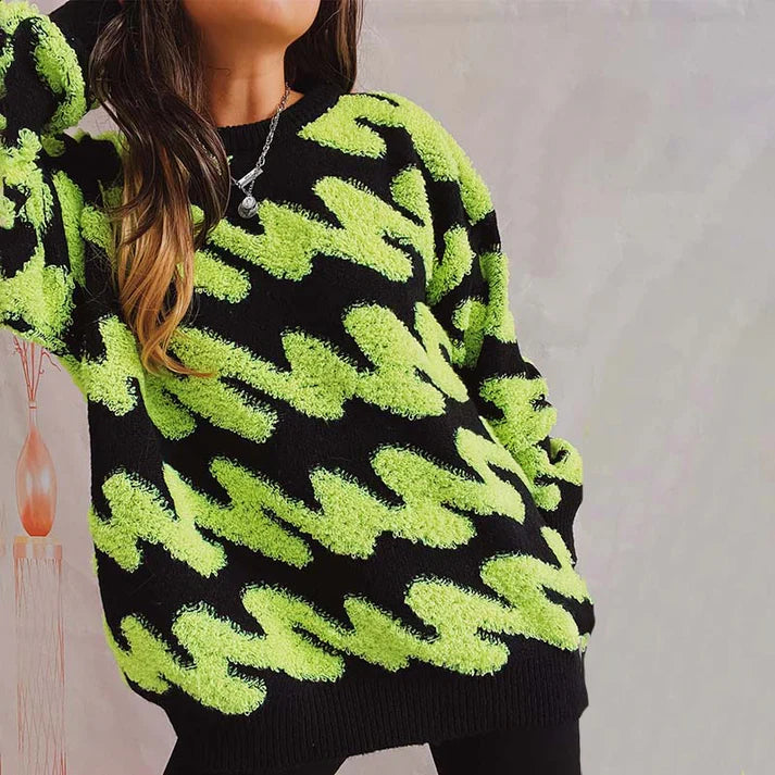 Chloe | Moderne en modieuze winterpullover