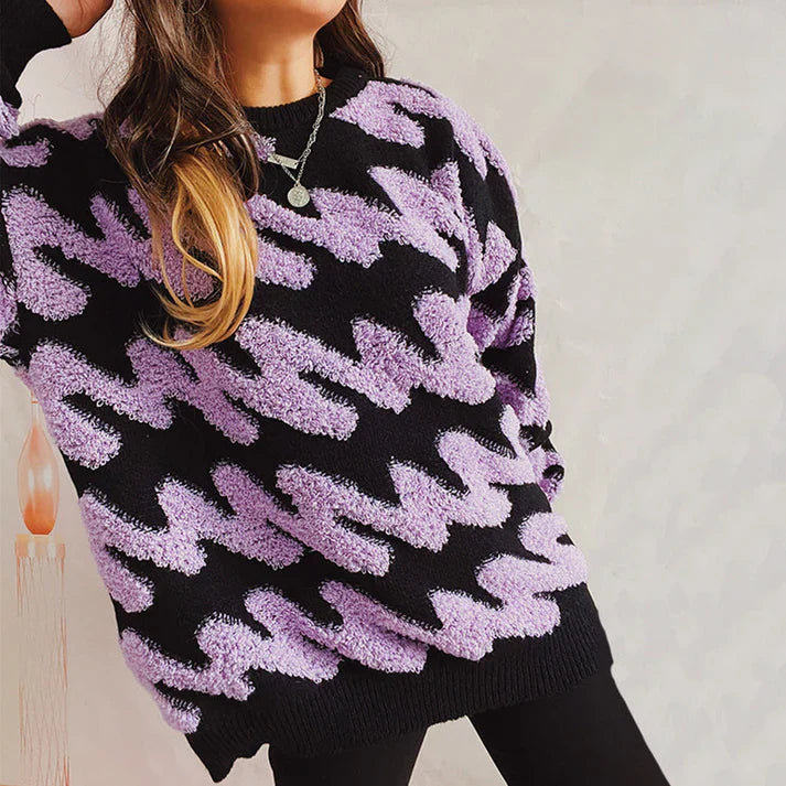 Chloe | Moderne en modieuze winterpullover