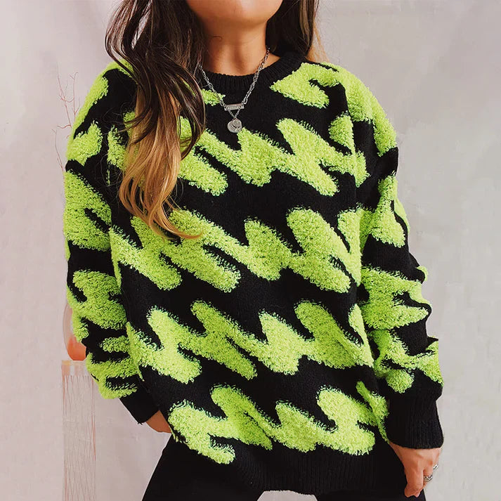 Chloe | Moderne en modieuze winterpullover