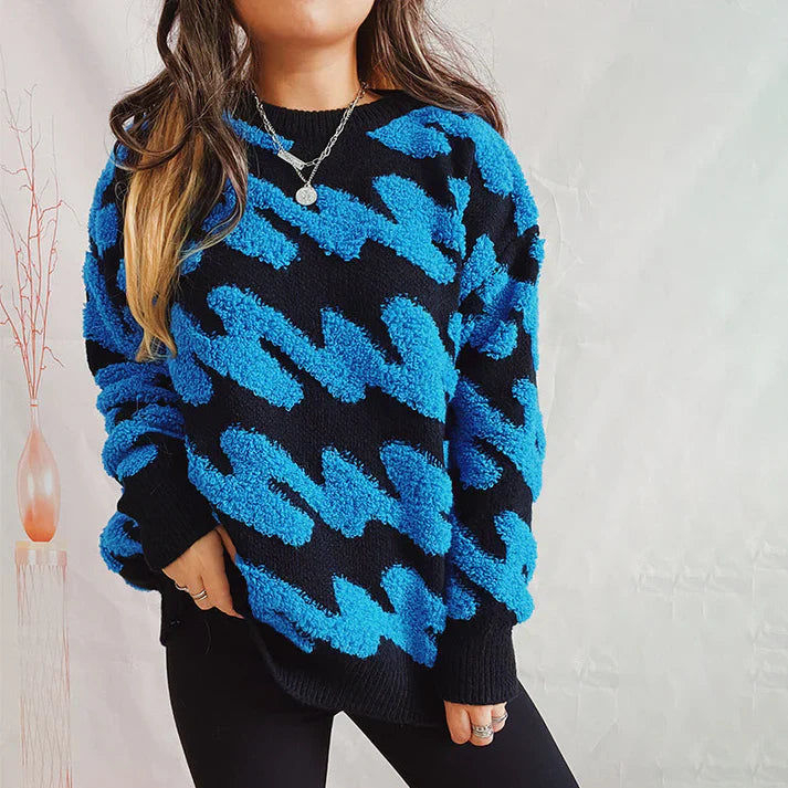 Chloe | Moderne en modieuze winterpullover