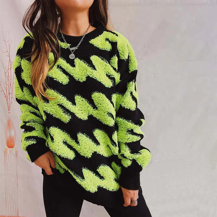 Chloe | Moderne en modieuze winterpullover