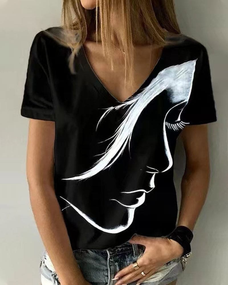 Casual en comfortabel winter T-shirt