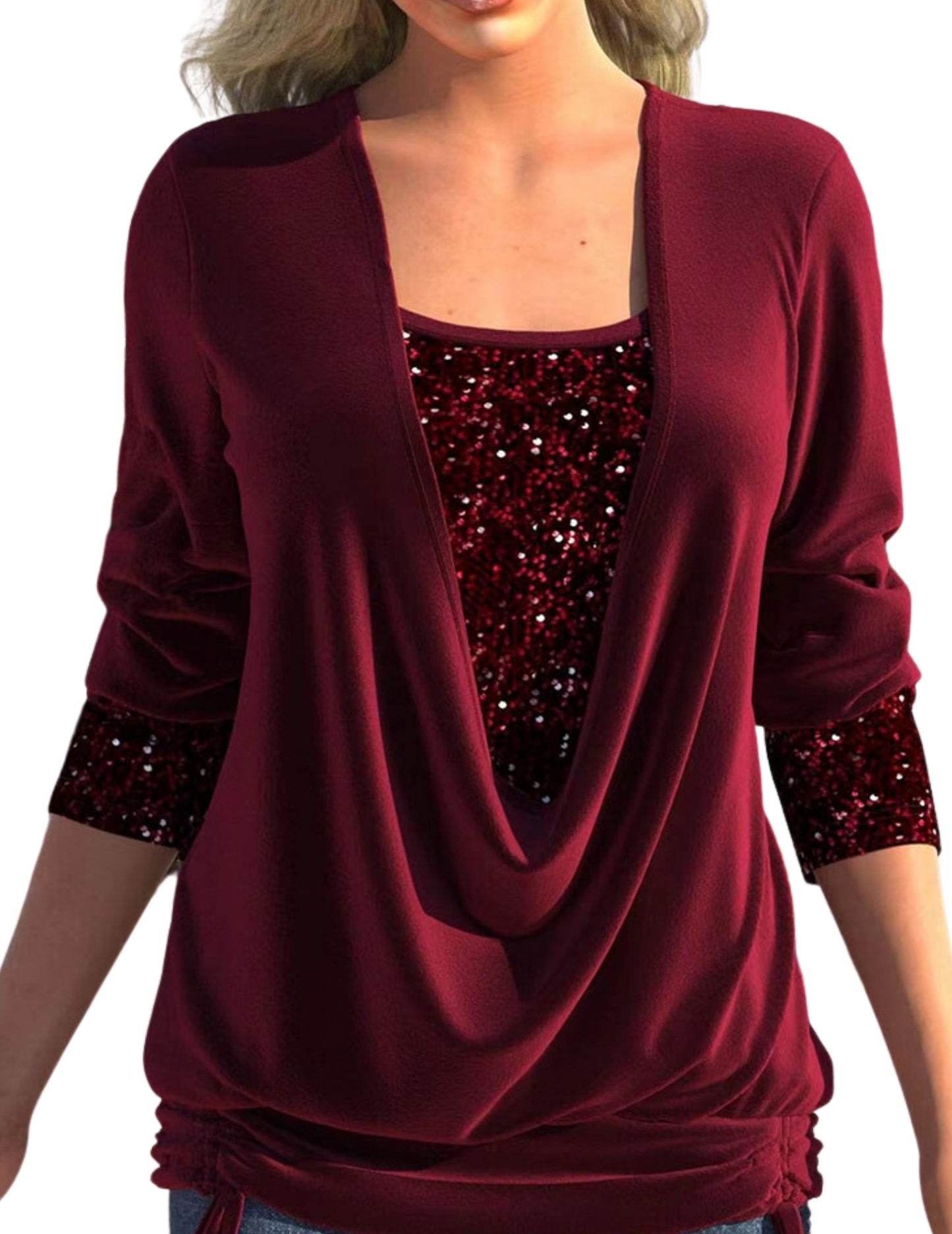 Adeline | Casual en Relaxed winter Blouse