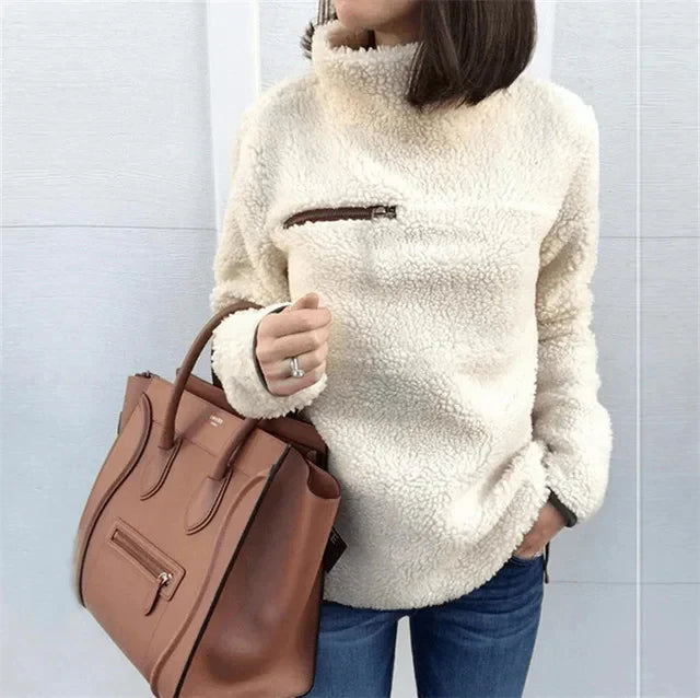 Blanche | Eenvoudige en stijlvolle winterpullover