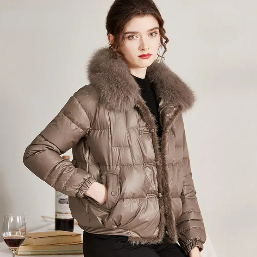 Demitra | Moeiteloze en chique winterjas