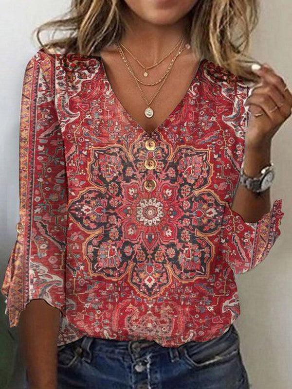 Isannah | Getailleerde en elegante winterblouse
