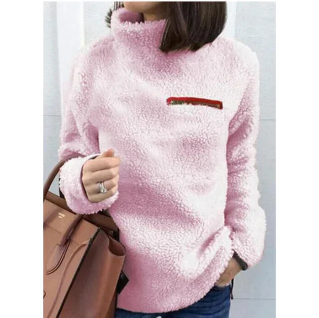 Blanche | Eenvoudige en stijlvolle winterpullover