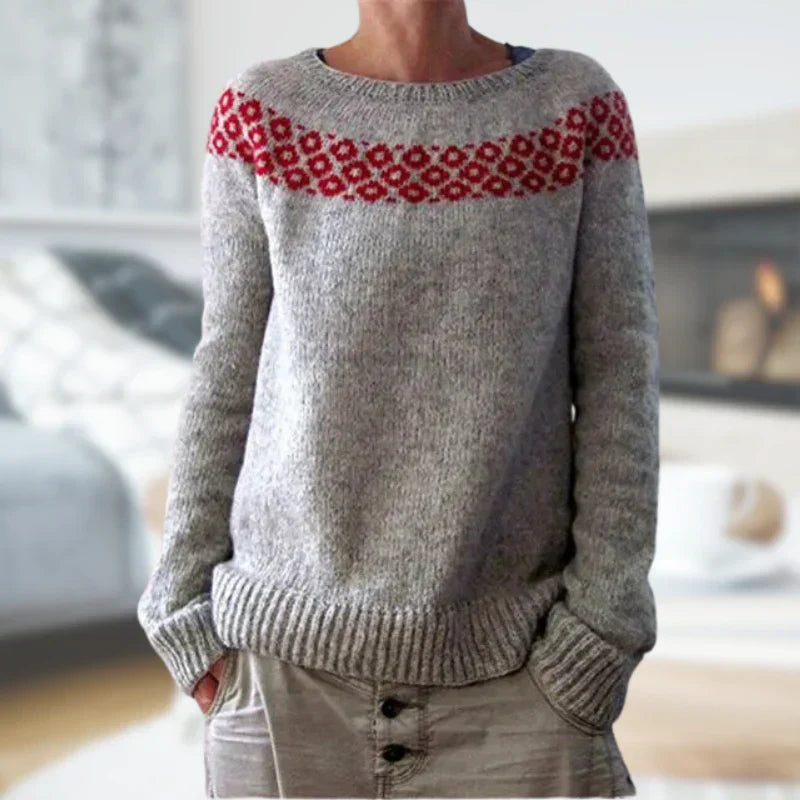 Aloysia | Klassieke en stijlvolle winterpullover