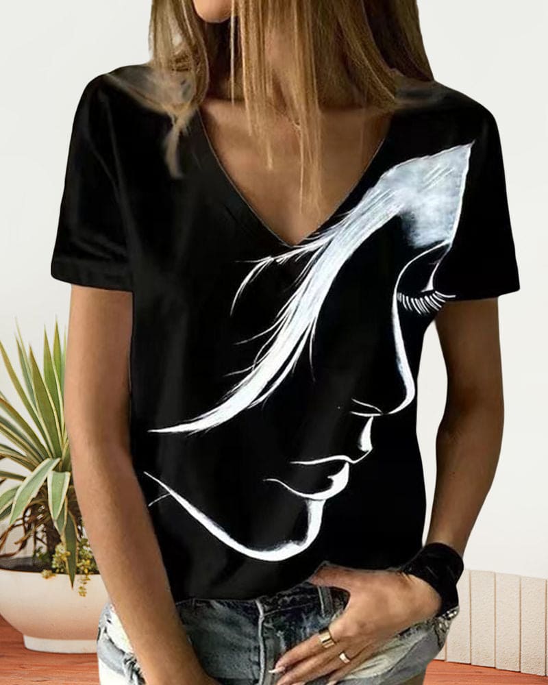 Casual en comfortabel winter T-shirt