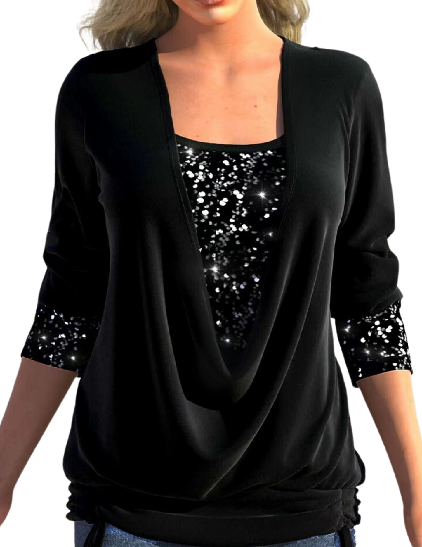 Adeline | Casual en Relaxed winter Blouse