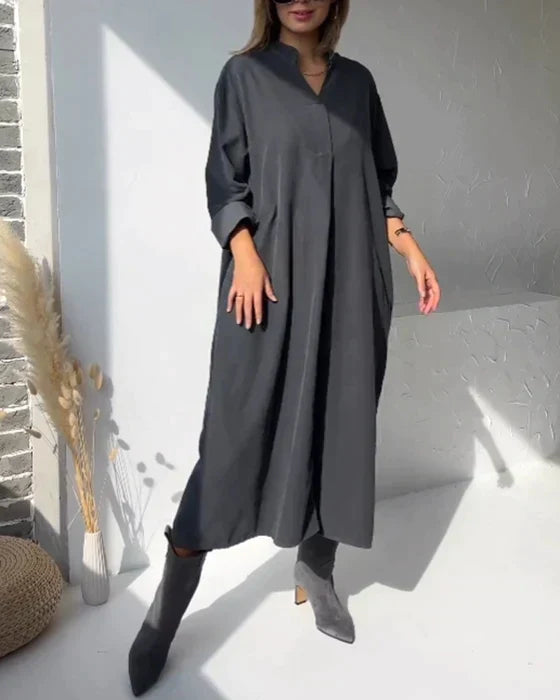 Aelia Moderne en veelzijdige winterjurk