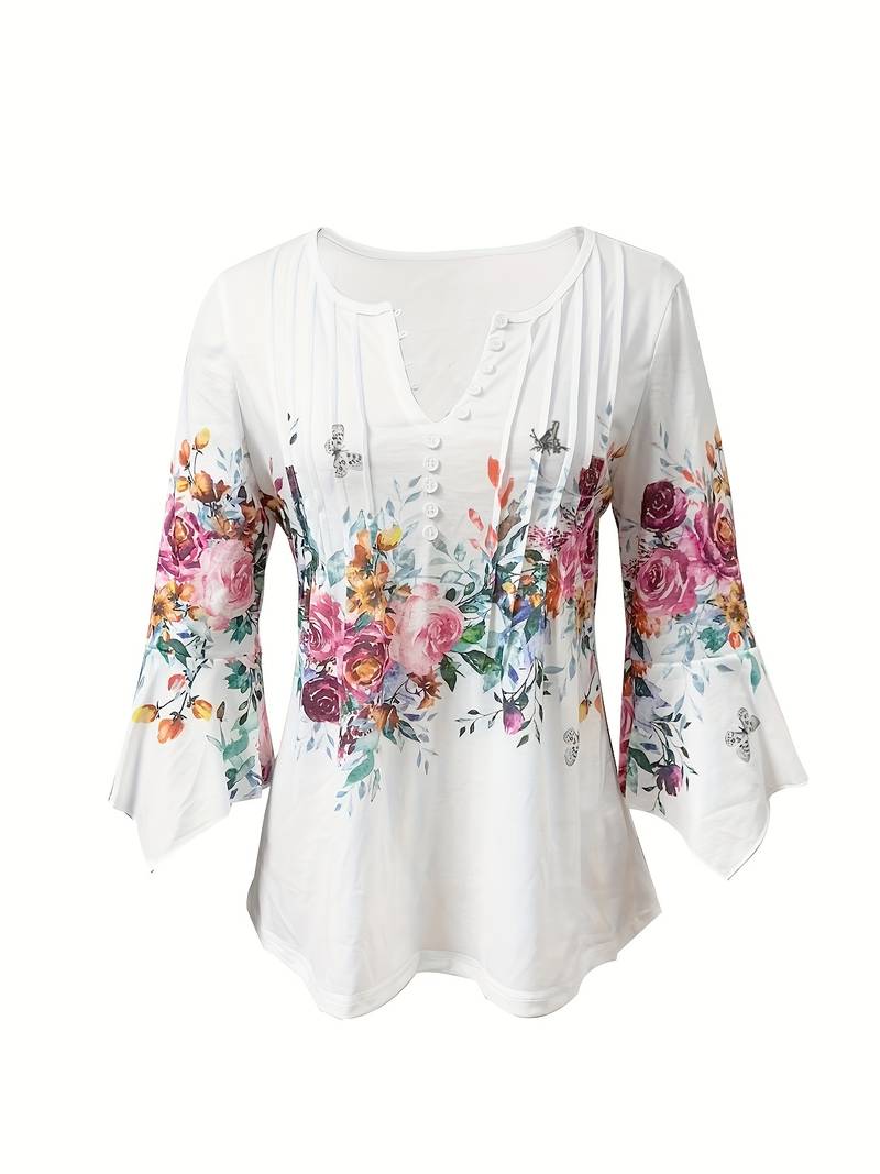 Adelheide | Getailleerde en elegante winterblouse