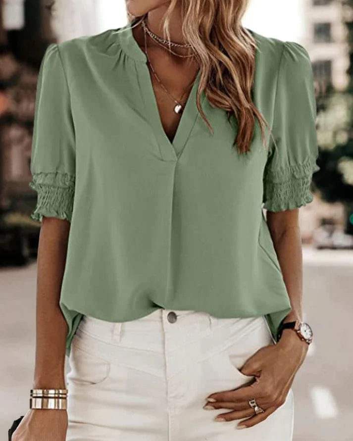Nerina | Chique en veelzijdige winterblouse