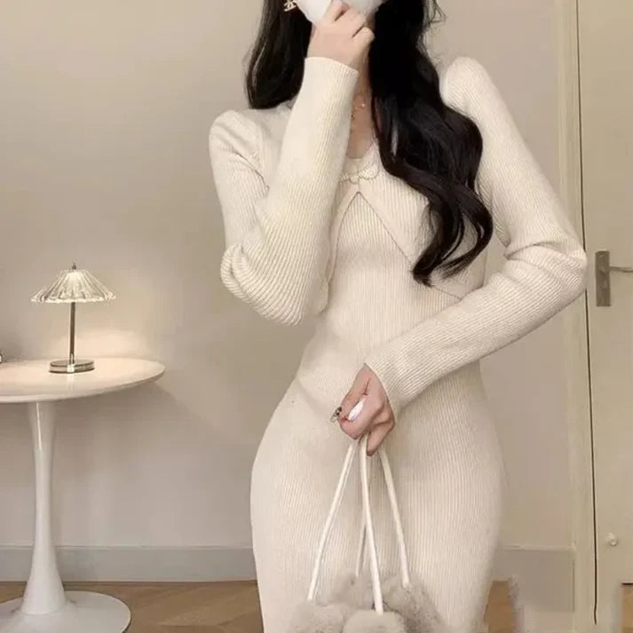 Kailani Klassieke en Stijlvolle Winterjurk