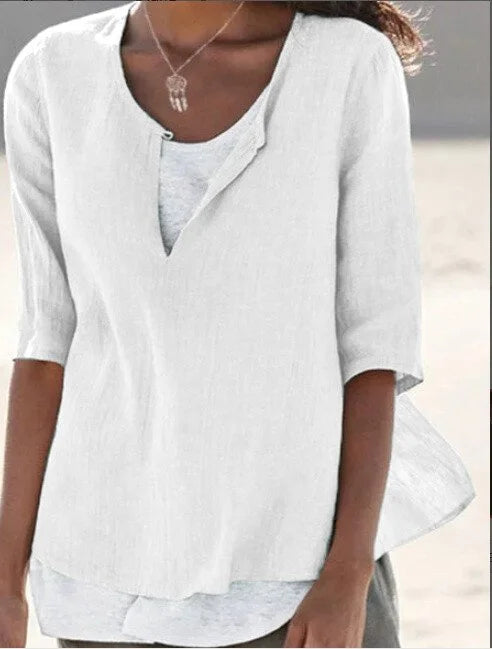 Trendy en elegante winterblouse