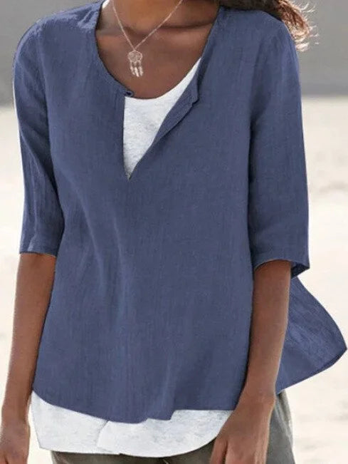 Trendy en elegante winterblouse