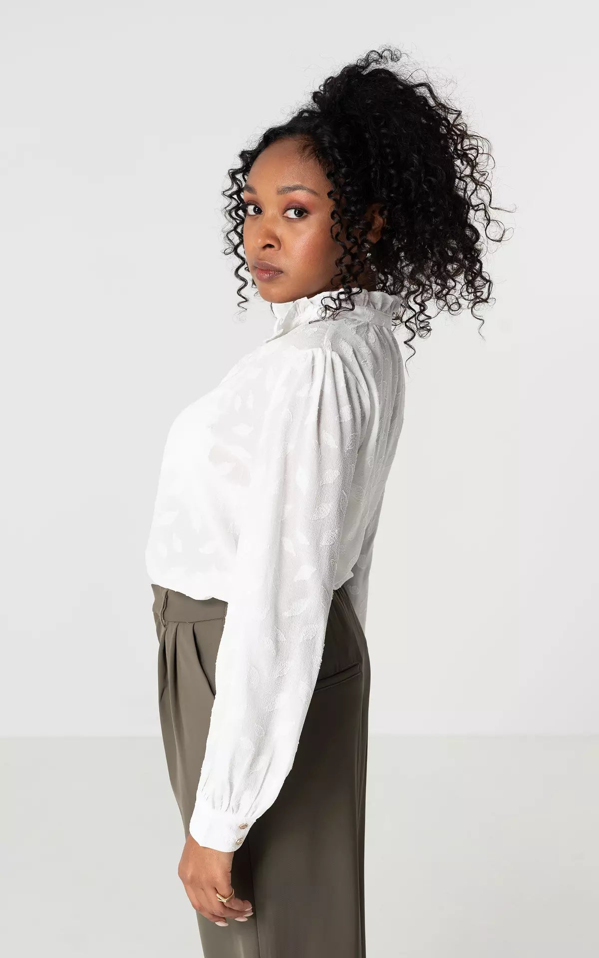 Klassieke en elegante winterblouse