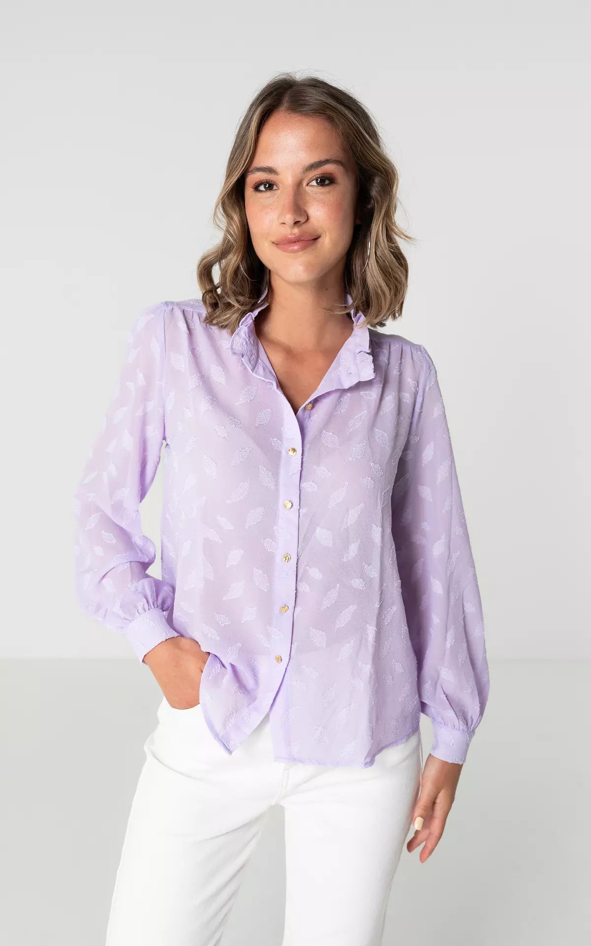 Klassieke en elegante winterblouse