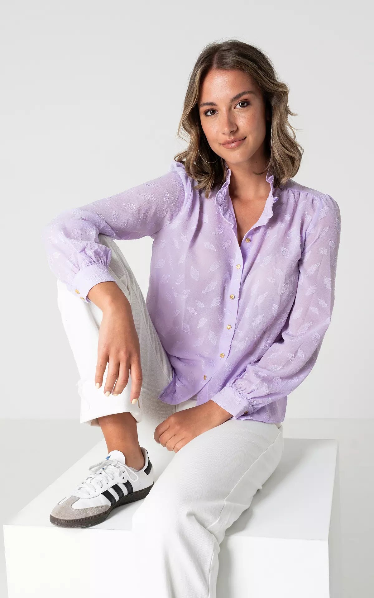 Klassieke en elegante winterblouse