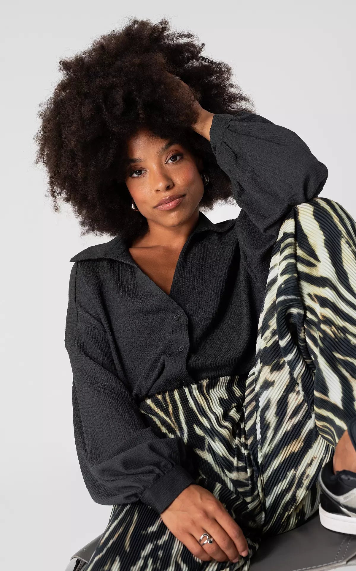 Stefi | Casual en Moeiteloos winter Blouse