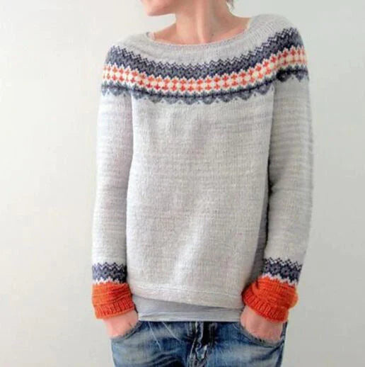 Elma | Klassieke en stijlvolle winterpullover