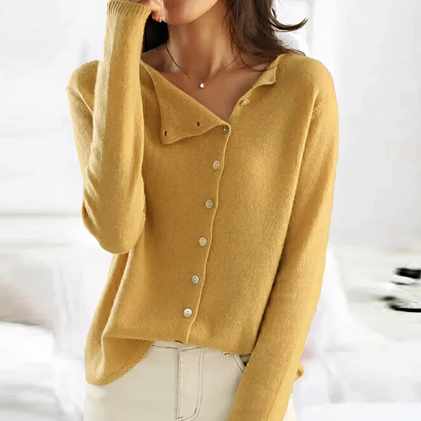 Trendy en elegante winterblouse