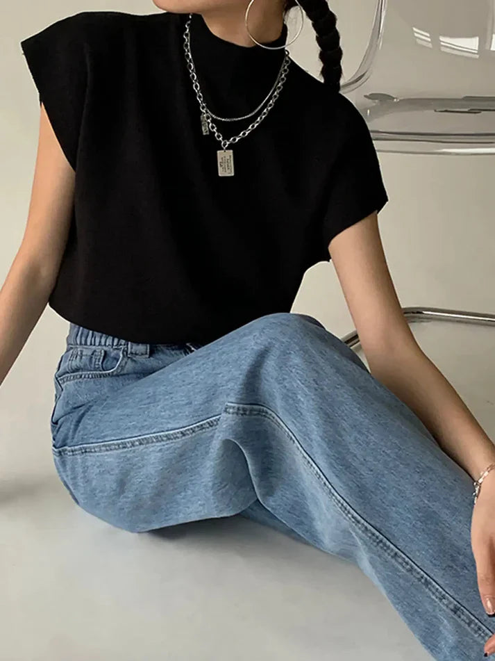 Luise | Eenvoudige en stijlvolle wintertop
