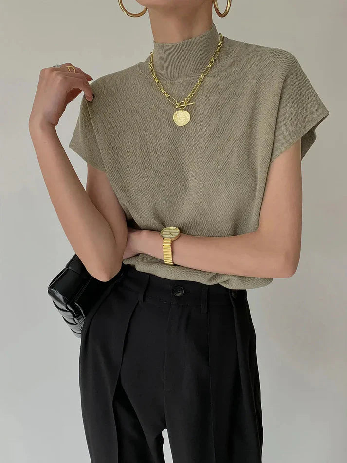 Luise | Eenvoudige en stijlvolle wintertop