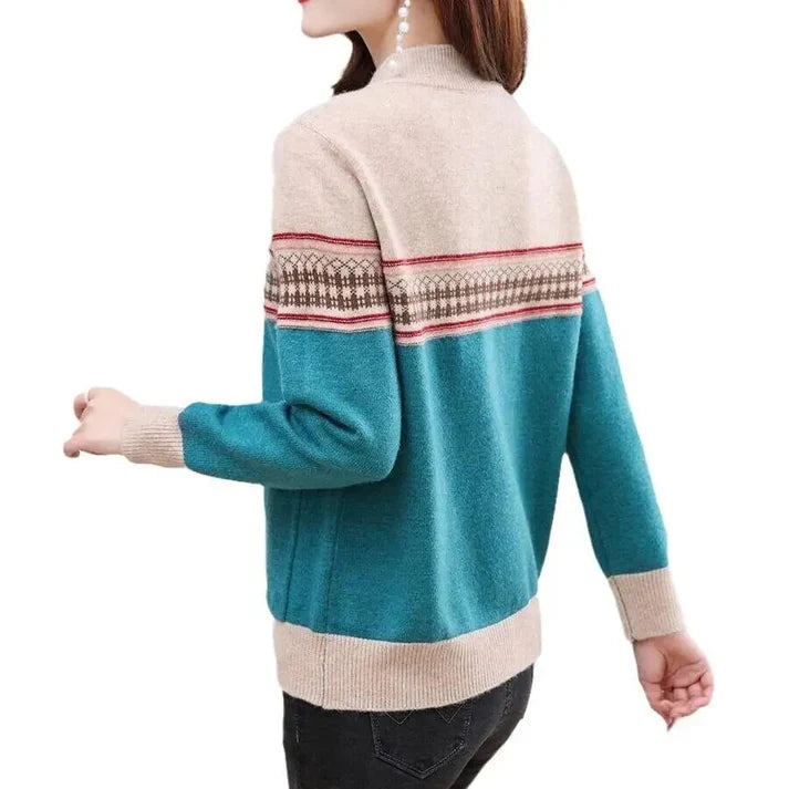 Moderne en modieuze wintertrui