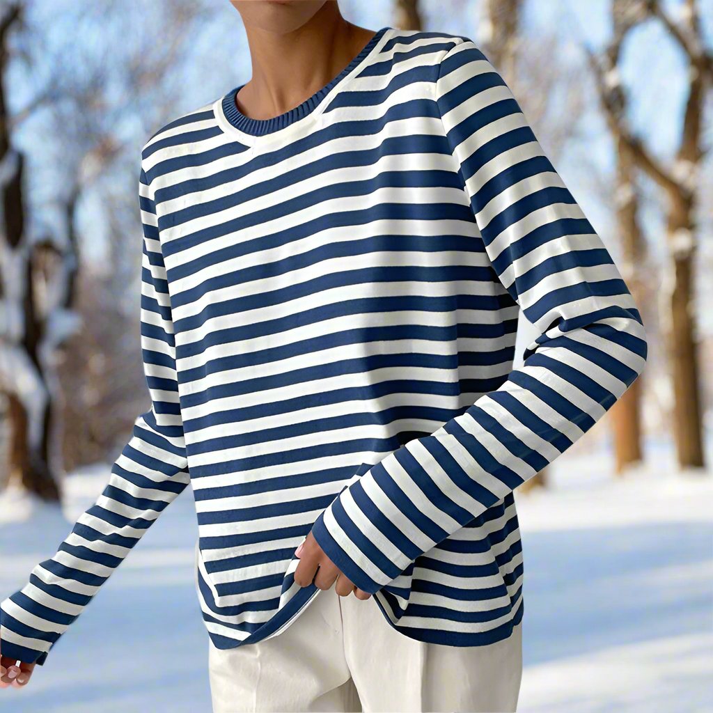 Makena | Eenvoudig en stijlvol winter T-shirt
