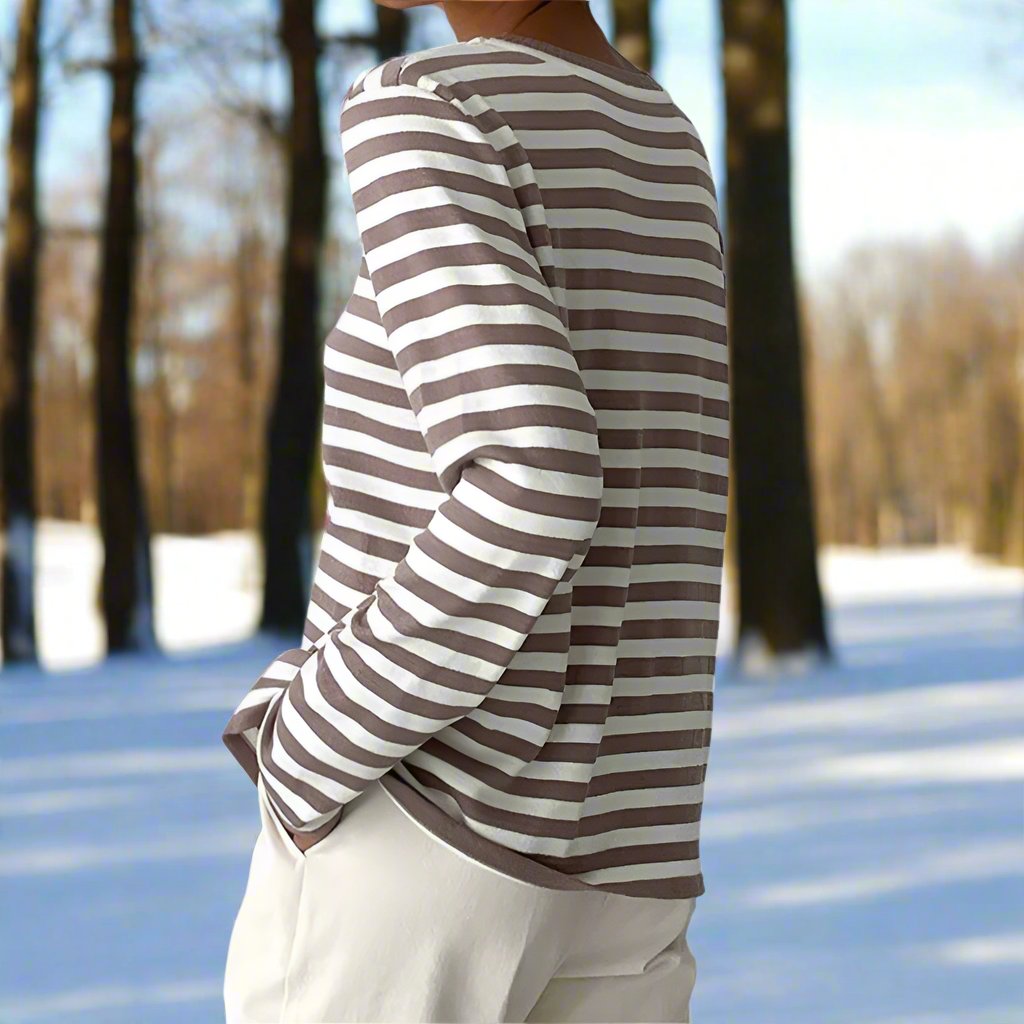 Makena | Eenvoudig en stijlvol winter T-shirt