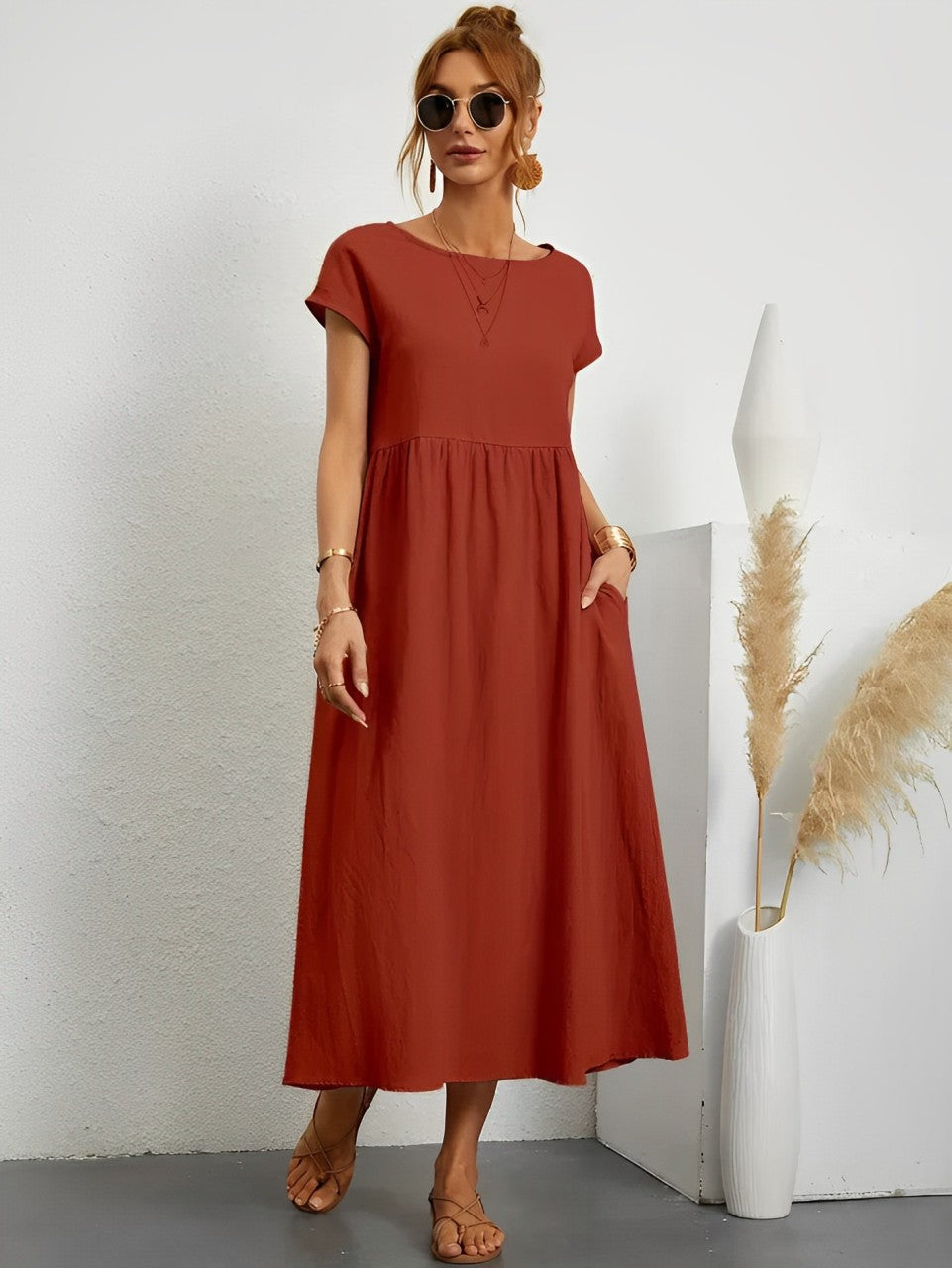 Amely | Trendy en elegante winterjurk