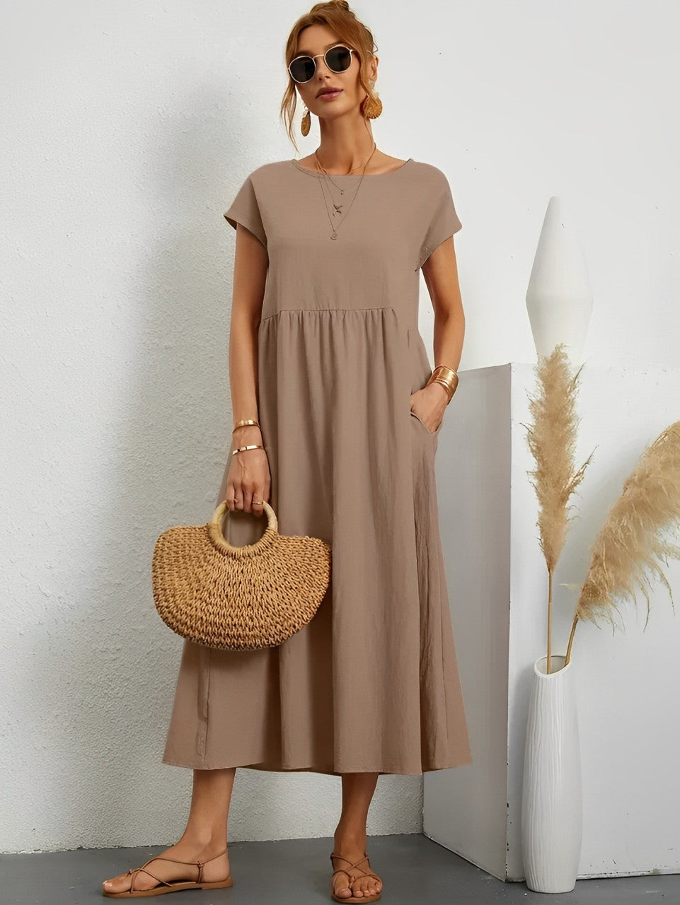 Amely | Trendy en elegante winterjurk