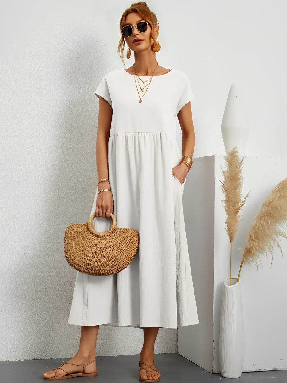 Amely | Trendy en elegante winterjurk
