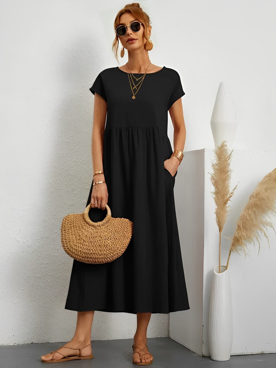 Amely | Trendy en elegante winterjurk