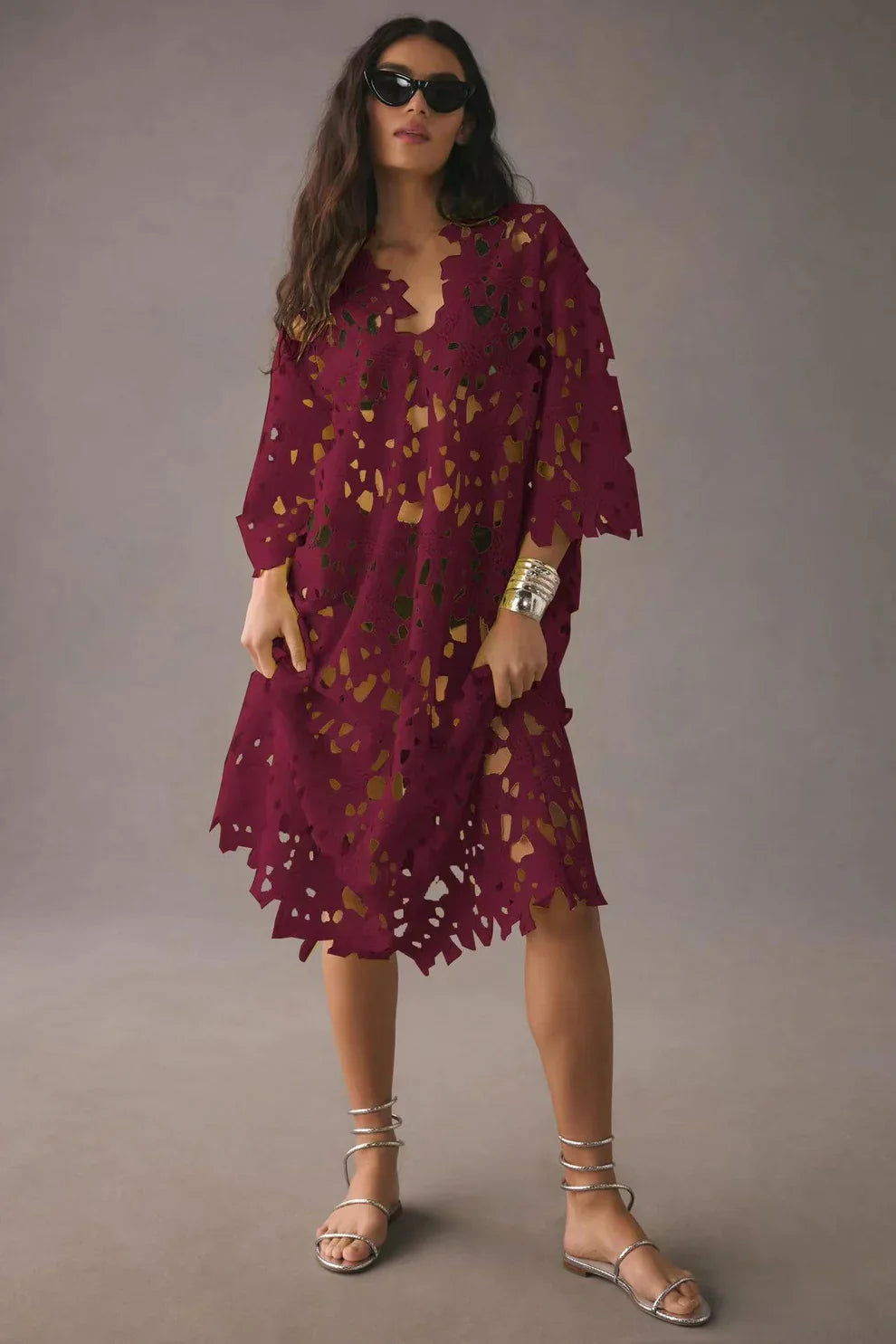 Doriselda | Getailleerde en elegante winterjurk