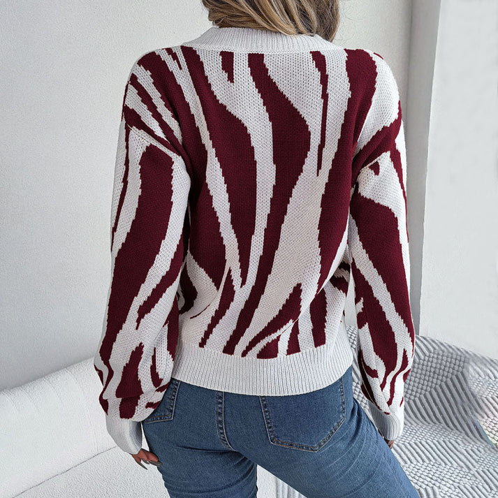 Getailleerde en elegante wintertrui