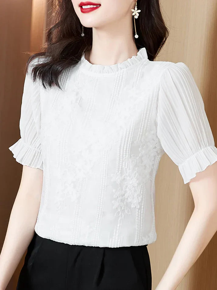 Vada | Stijlvolle en elegante winterblouse