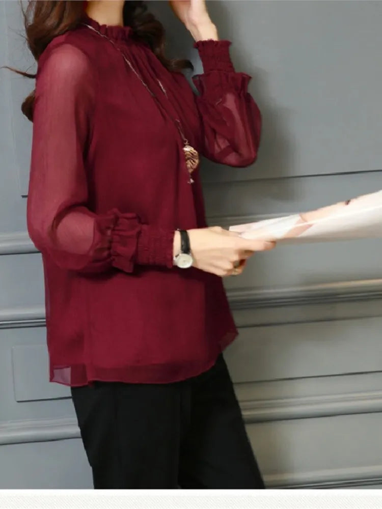 Adeline | Chique en Relaxte winter Blouse