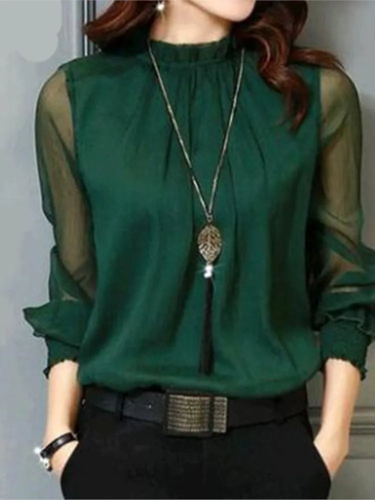 Adeline | Chique en Relaxte winter Blouse