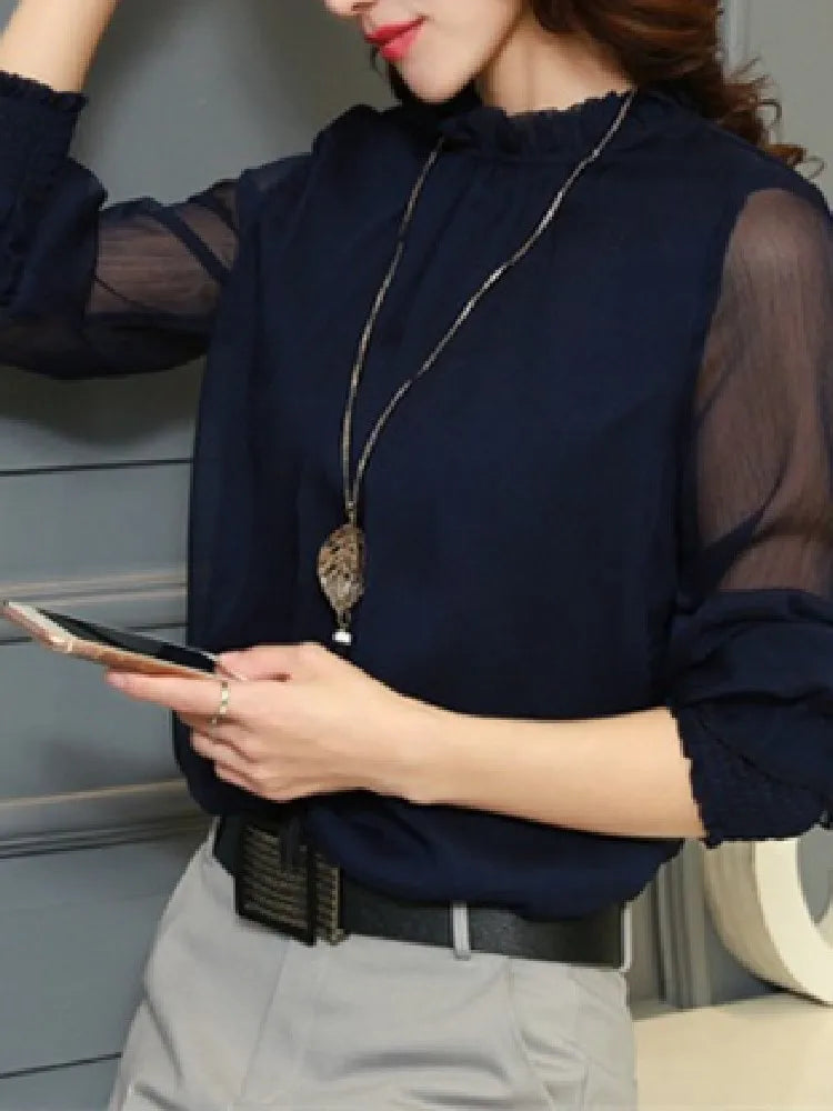Adeline | Chique en Relaxte winter Blouse
