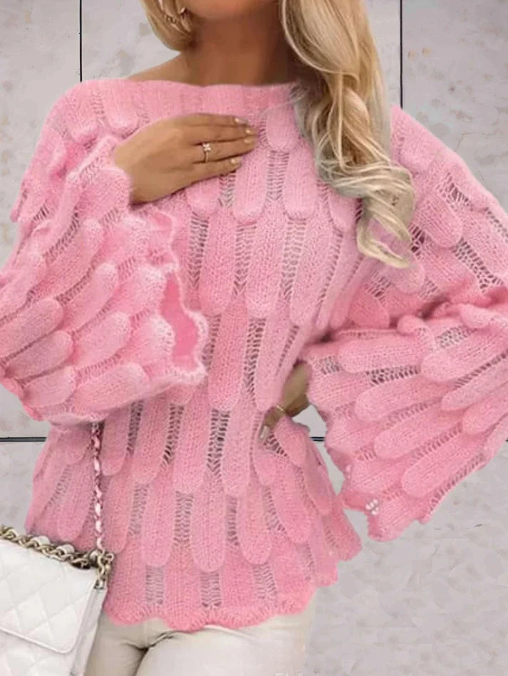 Klassieke en elegante winterpullover