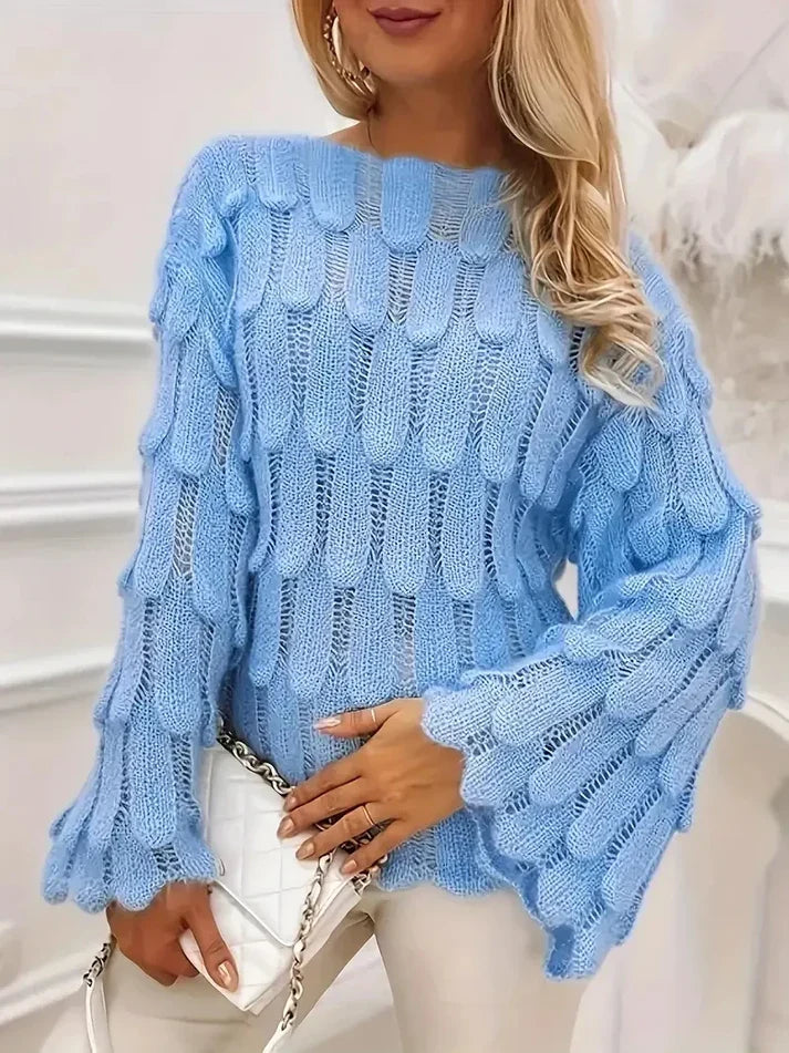 Klassieke en elegante winterpullover
