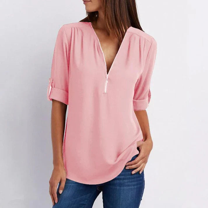 Jennifer | Klassieke en comfortabele winterblouse