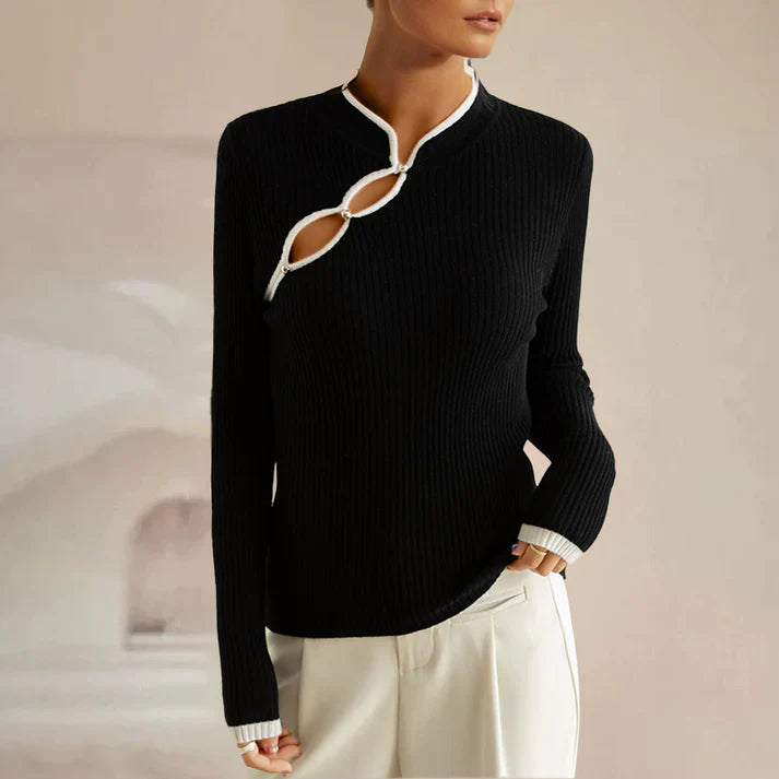 Roselyn | Getailleerde en elegante winterpullover