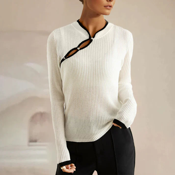 Roselyn | Getailleerde en elegante winterpullover